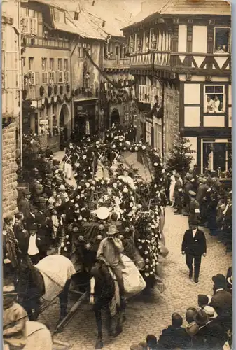 40521 - Brauchtum - Umzug , Pferdewagen - nicht gelaufen