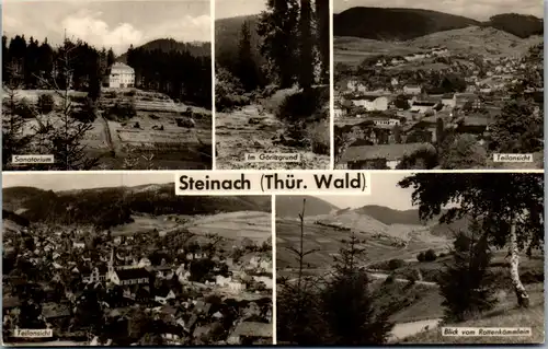40526 - Deutschland - Steinach i. Thür. , Sanatorium , Göritzgrund , Mehrbildkarte - nicht gelaufen