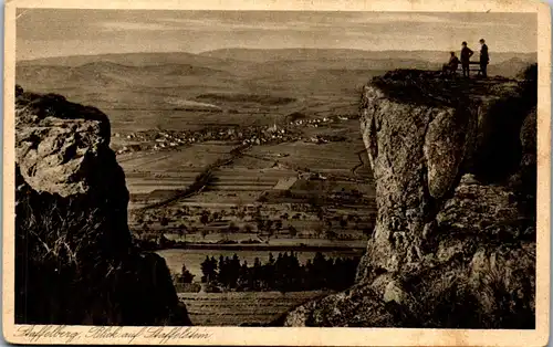 40530 - Deutschland - Staffelberg , Blick auf Staffelstein - nicht gelaufen