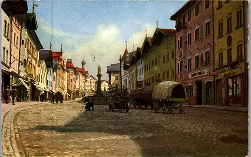 40532 - Deutschland - Bad Tölz , Oberer Markt  - nicht gelaufen