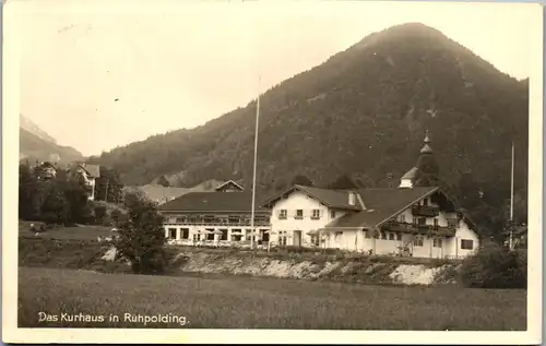 40552 - Deutschland - Ruhpolding , Das Kurhaus - gelaufen 1943