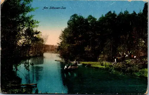 40581 - Deutschland - Am Stössen See , Stössensee - gelaufen 1921