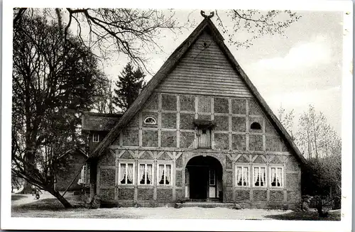 40601 - Deutschland - Lünzen , Soltau , Erholungsaufenthalt Schroershof - gelaufen 1956