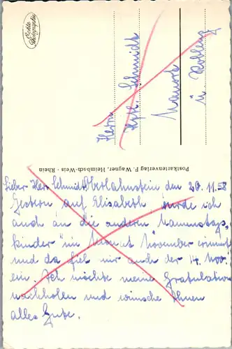 40605 - Deutschland - Oberlahnstein a. Rhein , Altes Rathaus - gelaufen 1958