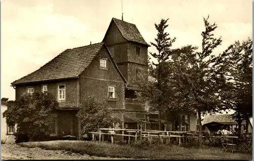 40619 - Deutschland - Erfurt , Gaststätte Riechheimer Berg über Arnstadt , Bes. H. Limprecht - gelaufen 1969