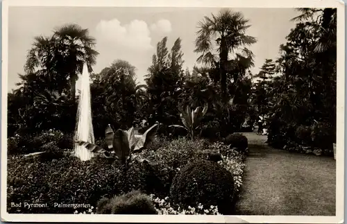 40644 - Deutschland - Bad Pyrmont , Palmengarten - gelaufen 1941