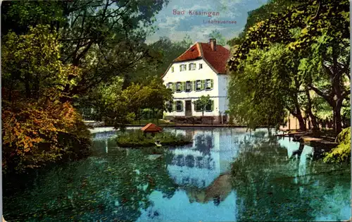 40652 - Deutschland - Bad Kissingen , Liebfrauensee - gelaufen 1919
