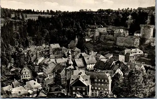 40665 - Deutschland - Monschau , Montjoie , Eifel , Mit Burg u. Jugendherberge - nicht gelaufen