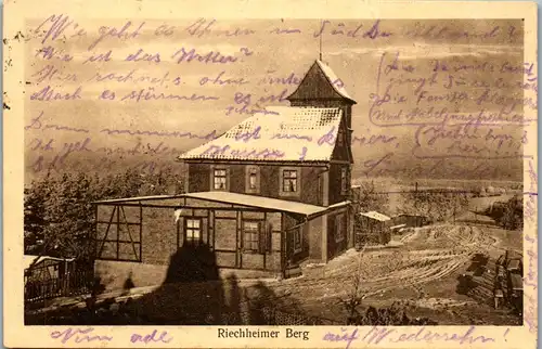 40723 - Deutschland - Riechheimer Berg - gelaufen 1924