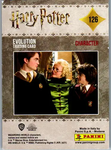 40738 - Karten zum Sammeln - Harry Potter , Panini , Evolution Trading Card , 126 , Character