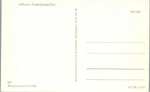 40786 - Deutschland - Friedrichroda - nicht gelaufen