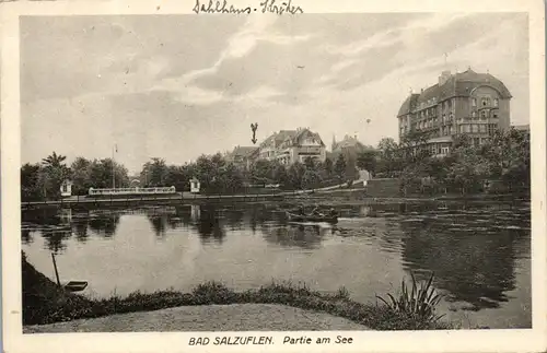 40832 - Deutschland - Bad Salzuflen , Partie am See , Feldpost - gelaufen