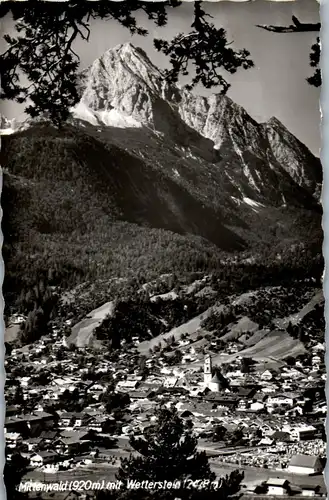 40833 - Deutschland - Mittenwald mit Wetterstein - gelaufen