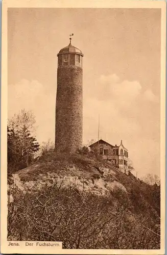 40883 - Deutschland - Jena , Der Fuchsturm - nicht gelaufen