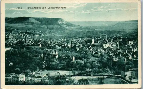40885 - Deutschland - Jena , Totalansicht vom Landgrafenhaus - nicht gelaufen
