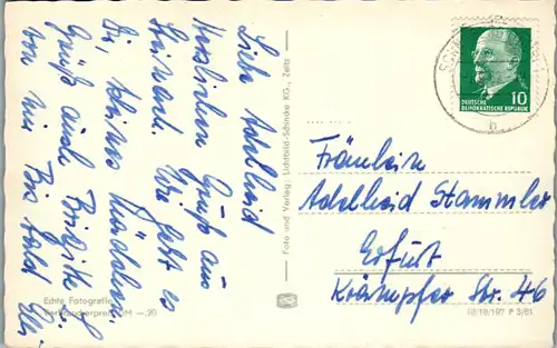 40945 - Deutschland - Steinach , Thür. Wald - gelaufen