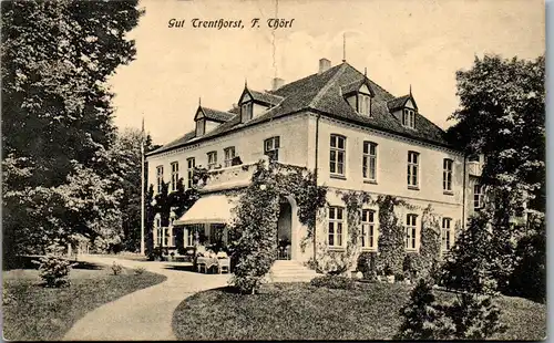 40984 - Deutschland - Westerau , Gut Trenthorst , F. Thörl , l. beschädigt - gelaufen