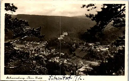 40988 - Deutschland - Sitzendorf im Schwarzatal , Thür. Wald , Schwarzburg - gelaufen