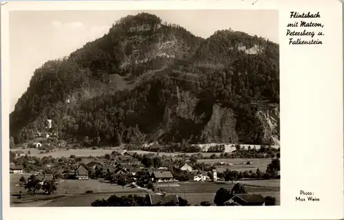 40999 - Deutschland - Flintsbach mit Matron , Petersburg u. Falkenstein - nicht gelaufen