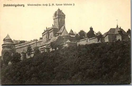 41013 - Deutschland - Hohkönigsburg , Elsass , Wiederaufbau durch S. M. Kaiser Wilhelm II - nicht gelaufen