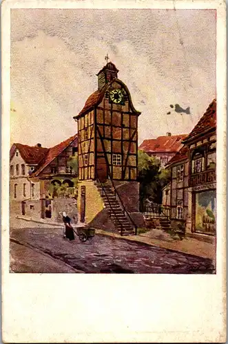 41021 - Deutschland - Bad Salzuflen , Schliebsteiner Turm - gelaufen