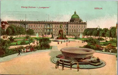 41071 - Deutschland - Berlin , Königl. Schloss , Lustgarten - gelaufen