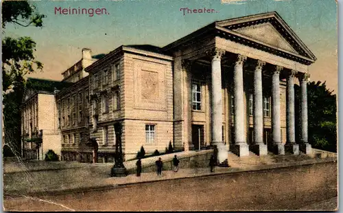 41079 - Deutschland - Meiningen , Theater - gelaufen