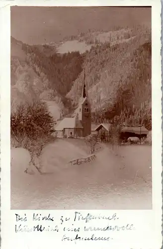 41130 - Deutschland - Oberstdorf Tiefenbach , Kirche - gelaufen