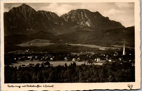 41172 - Deutschland - Freilassing mit Hochstauffen u. Zwiesel - gelaufen