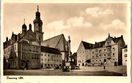 41181 - Deutschland - Freising , Marktplatz  - gelaufen