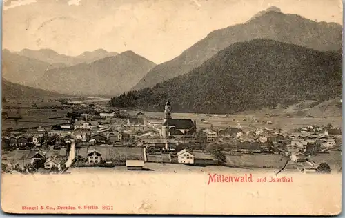 41194 - Deutschland - Mittenwald und Isartal - gelaufen