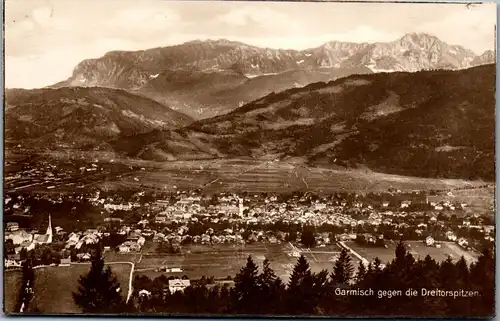 41198 - Deutschland - Garmisch gegen die Dreitorspitzen - gelaufen