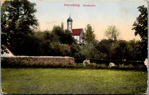 41206 - Deutschland - Herrsching , Dorfmotiv - gelaufen