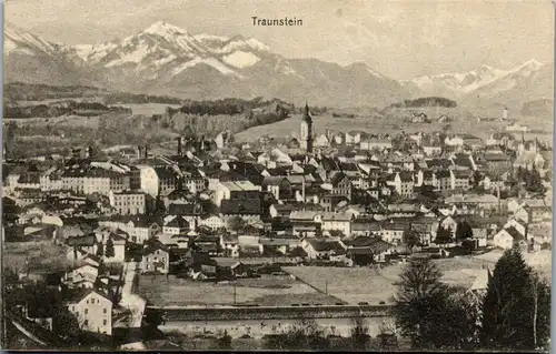 41255 - Deutschland - Traunstein , Panorama - gelaufen