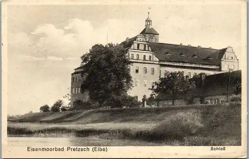 41295 - Deutschland - Pretzsch , Elbe , Eisenmoorbad , Schloß - nicht gelaufen