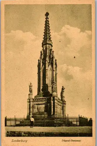 41296 - Deutschland - Nordschleswig , Sonderburg , Düppel Denkmal - nicht gelaufen