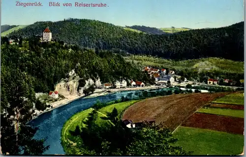 41315 - Deutschland - Ziegenrück , Blick von Reisertsruhe , frankiert - nicht gelaufen