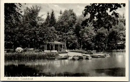 41337 - Deutschland - Bad Elster , Gondelteich - nicht gelaufen