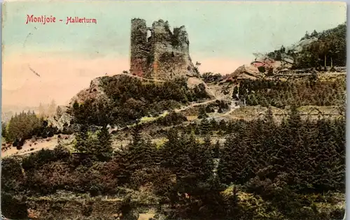 41375 - Deutschland - Montjoie , Monschau , Hallerturm - gelaufen