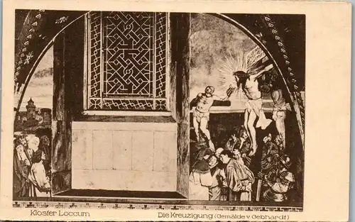 41389 - Deutschland - Kloster Loccum , Die Kreuzigung , Gemälde v. Gebhardt - nicht gelaufen