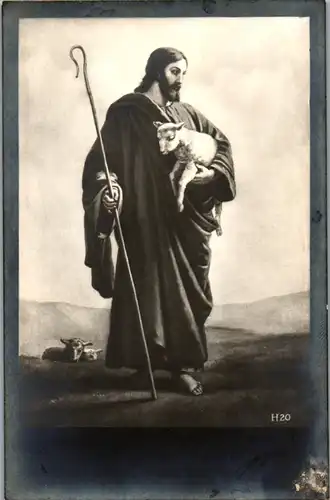 41411 - Christentum - Jesus , Lamm Gottes - nicht gelaufen