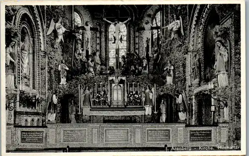 41417 - Deutschland - Arenberg , Kirche , Hochaltar - nicht gelaufen