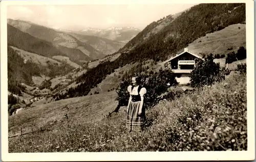 41454 - Salzburg - Zell am See , Bergheim Haus Herzog - nicht gelaufen
