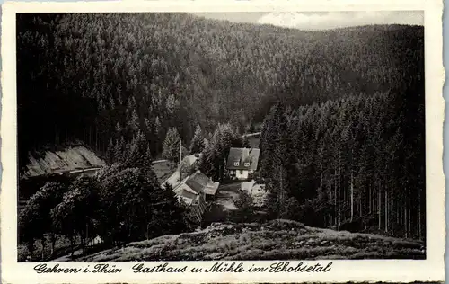 41512 - Deutschland - Gehren i. Thür. , Gasthaus u. Mühle im Schobsetal - nicht gelaufen