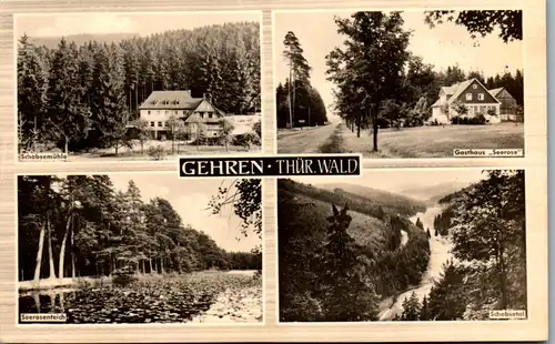 41533 - Deutschland - Gehren i. Thür. Wald , Schobsetal , Seerosenteich , Gasthaus Seerose , Mühle - gelaufen