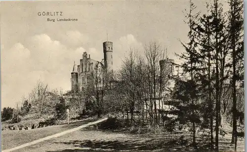 41593 - Deutschland - Görlitz , Burg Landeskrone - nicht gelaufen
