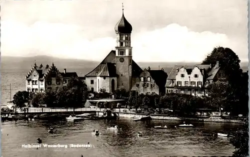 41603 - Deutschland - Wasserburg Halbinsel , Bodensee - gelaufen