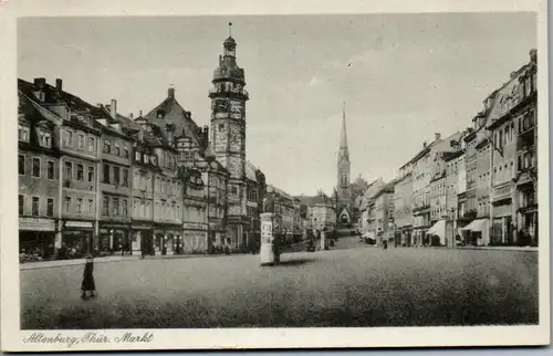 41651 - Deutschland - Altenburg i. Thür. , Markt - nicht gelaufen