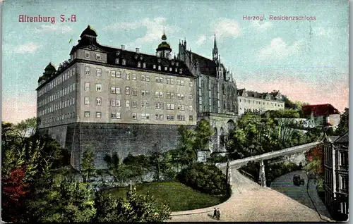 41654 - Deutschland - Altenburg , S. A. , Herzogliches Residenzschloß - nicht gelaufen
