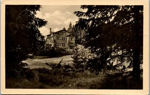 41656 - Deutschland - Schöffenhaus neben dem Schwalbenteich , Thür. Wald - gelaufen